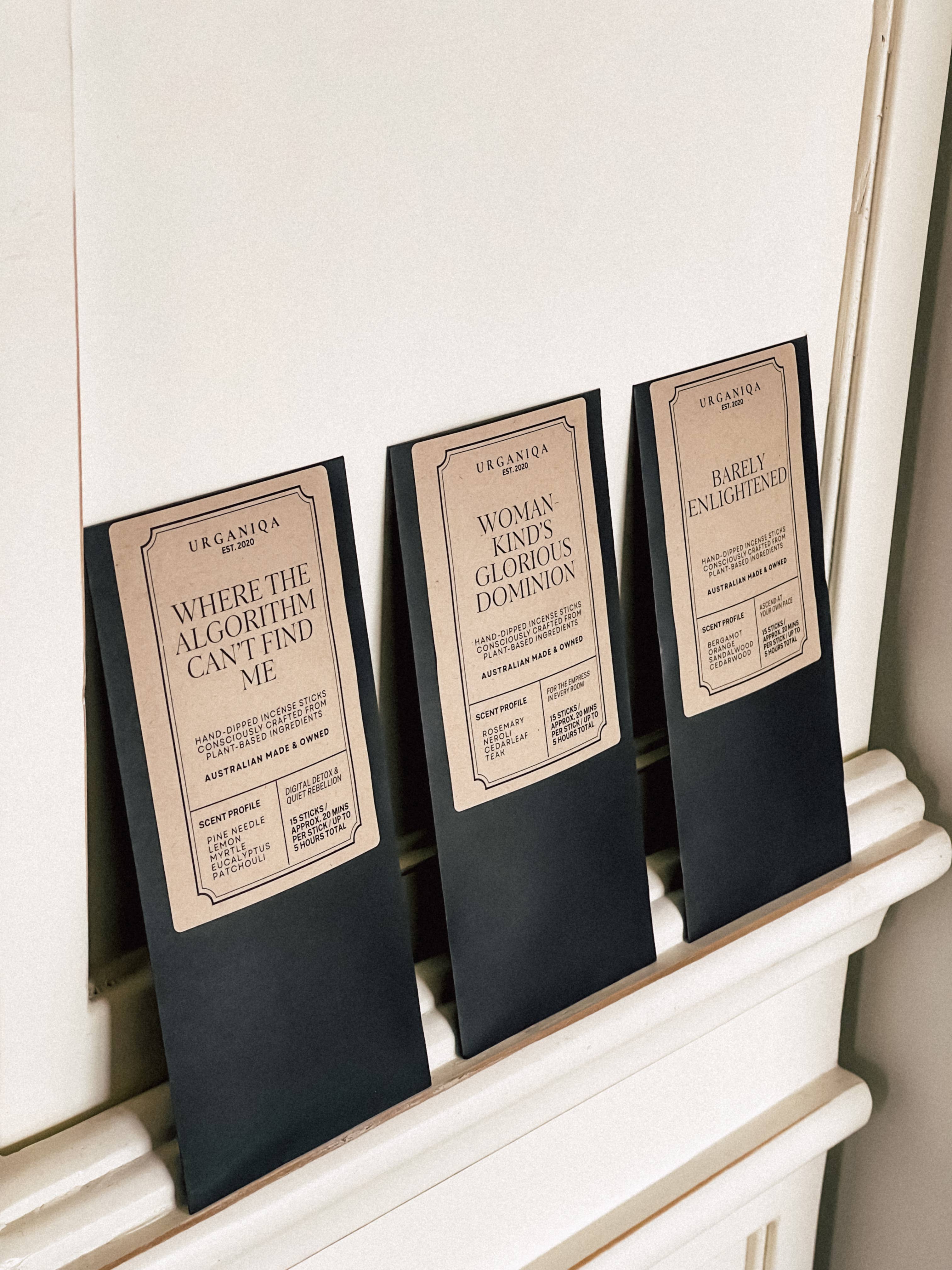 Where the Algorithm Can't Find Me | Handmade Incense Sticks by Urganiqa