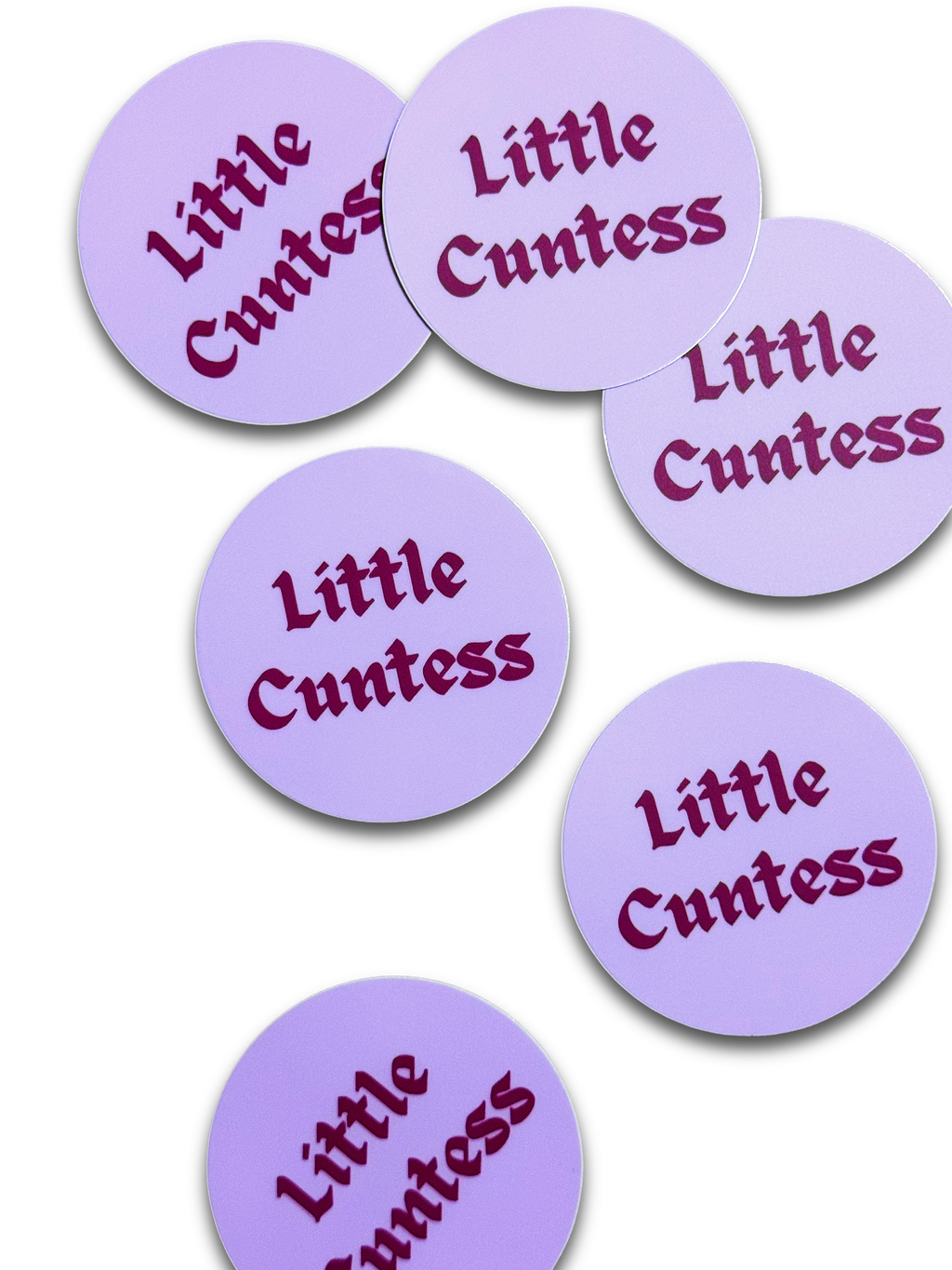 Little Cuntess Sticker | Meltdown Studio