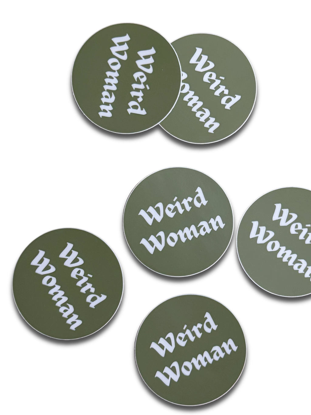 Weird Woman Sticker | Meltdown Studio