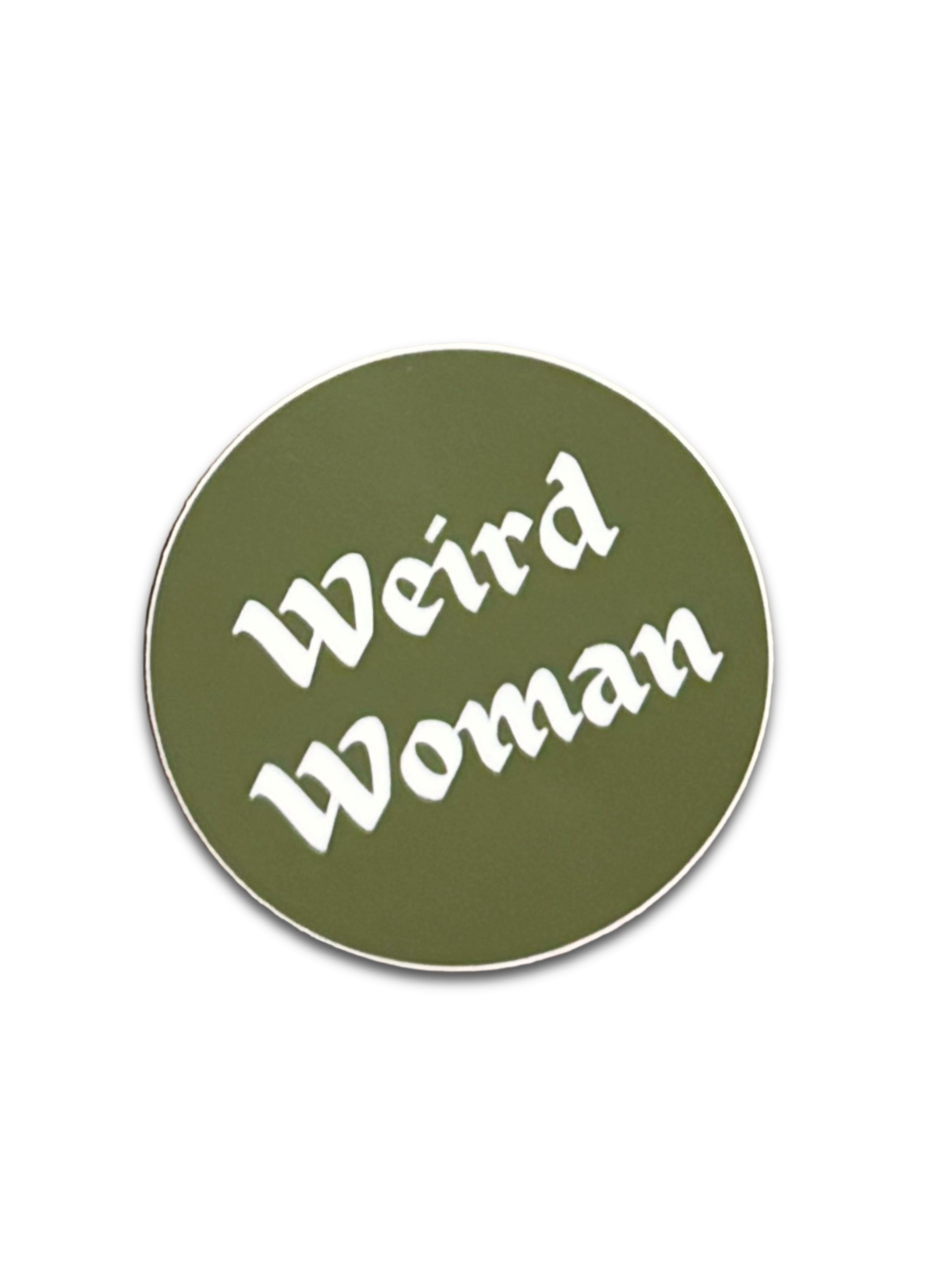 Weird Woman Sticker | Meltdown Studio