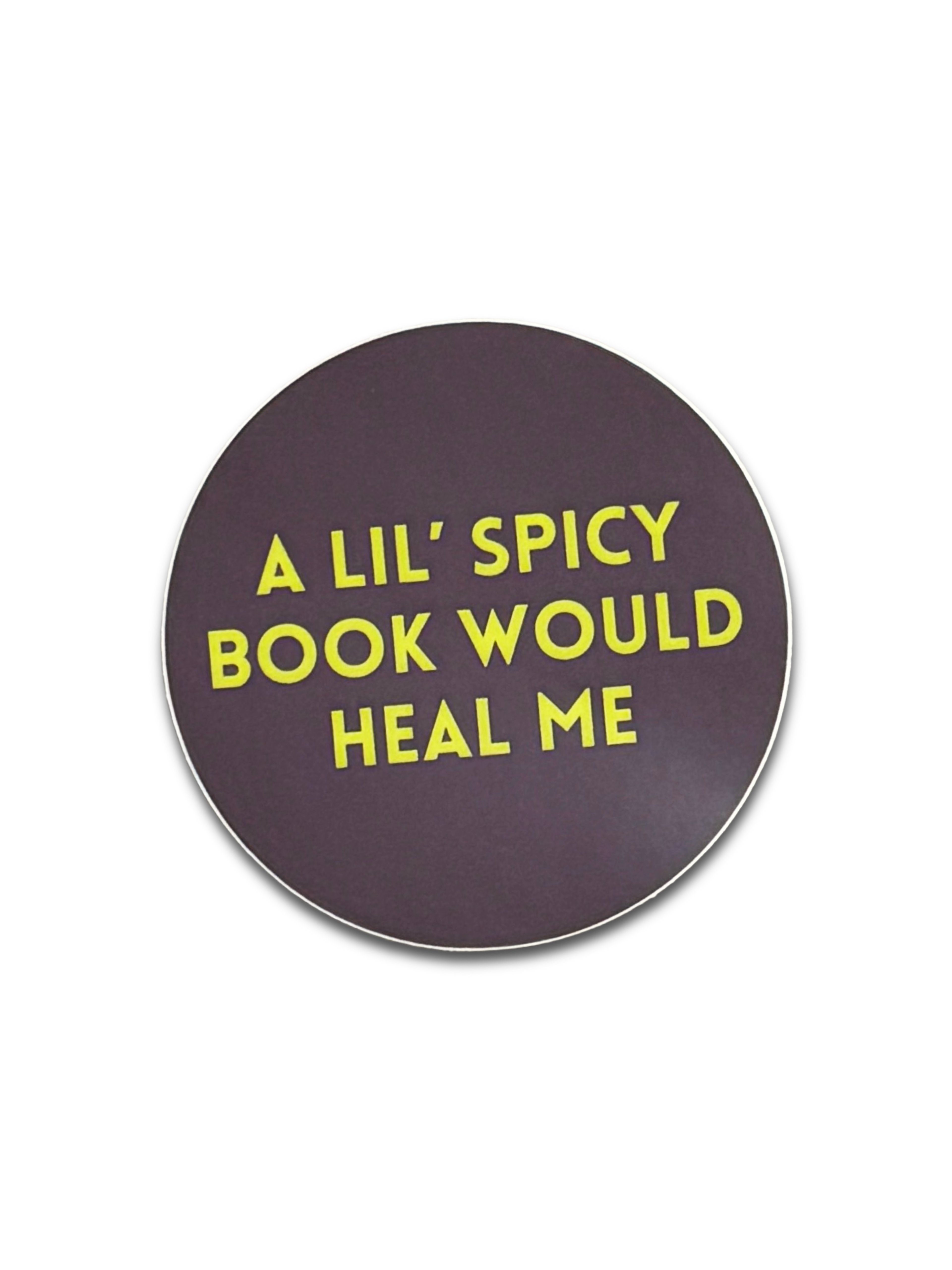 Lil’ Spicy Book Sticker | Meltdown Studio