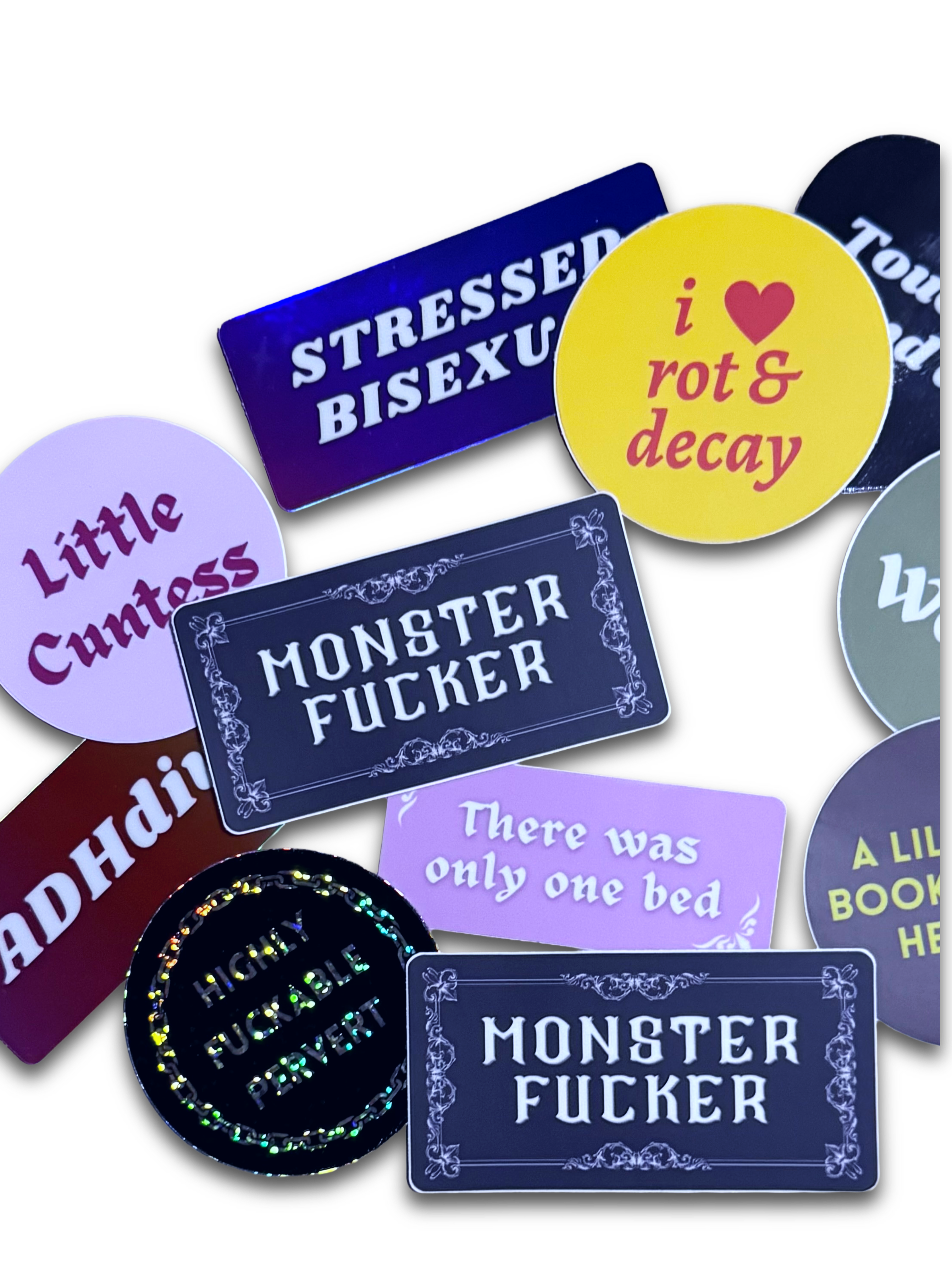 Monster Fucker Sticker | Meltdown Studio