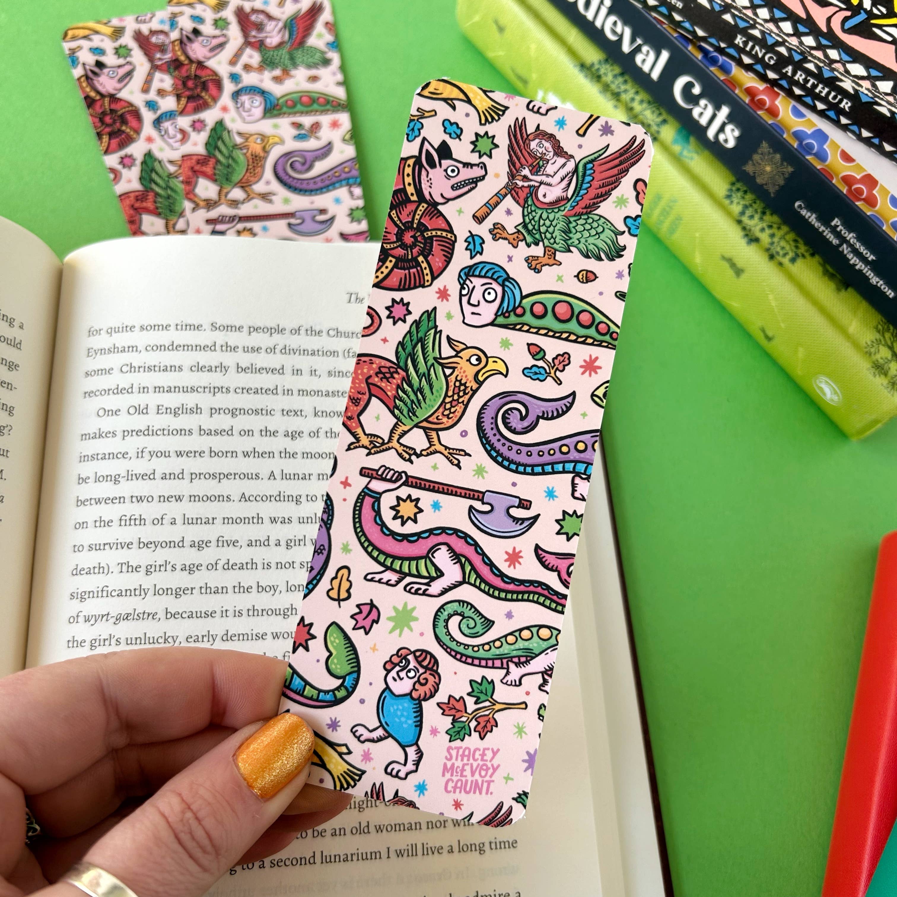 Medieval Menagerie Bookmark | Stacey McEvoy Caunt
