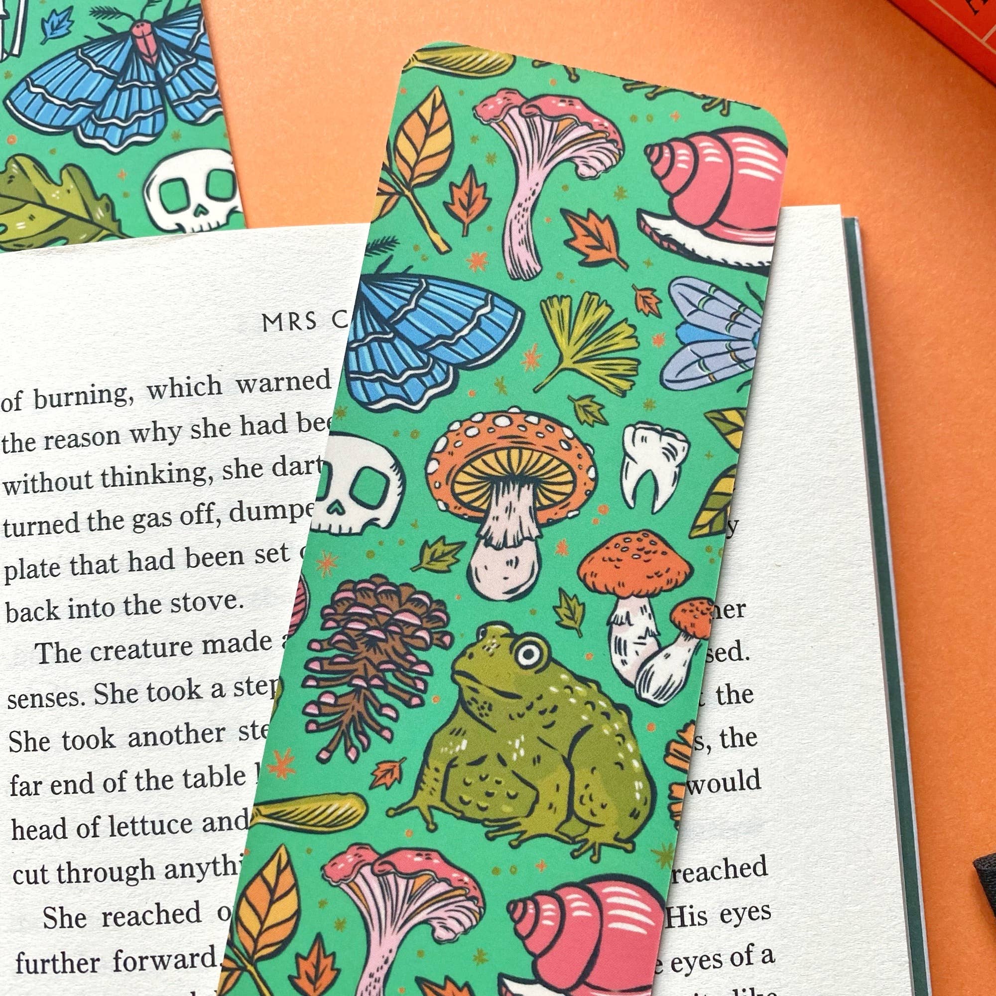 Woodland Toad Bookmark | Stacey McEvoy Caunt