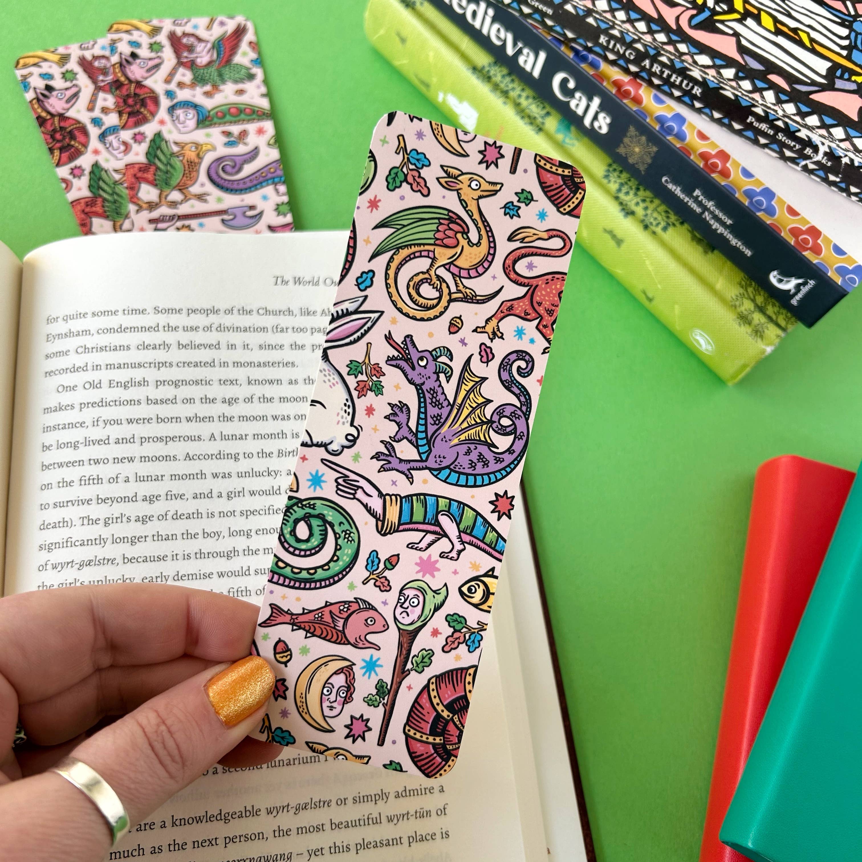 Medieval Menagerie Bookmark | Stacey McEvoy Caunt